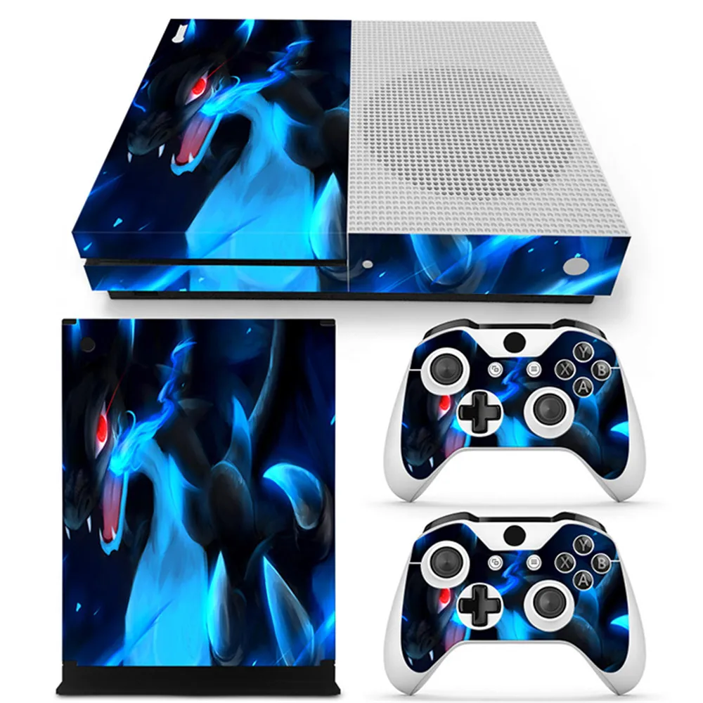 Free Drop Shipping Decal Cover for Xbox One S Console Vinyl Skin 2 Controller Stickers | Электроника