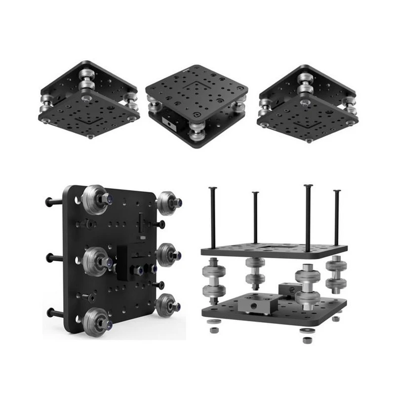 Reprap 3D Printer CNC C-Beam Gantry Plate - XLarge set v-wheel +TR8*8 anti backlash nut kit | Компьютеры и офис
