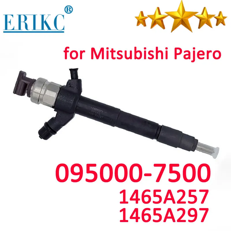 

095000-7500 095000-7501 Fuel Injector Nozzle 1465A257 1465A297 Original Common Rail Injector for Mitsubishi Pajero 4M41 1465A279