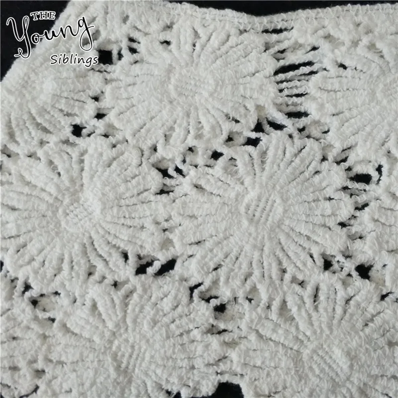 Новое поступление выдолбленная шаль кружевной воротник вышивка вырез сделай сам