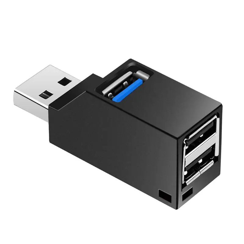 3 порта USB концентратор Мини Портативный 2 0/3 0 высокоскоростной разветвитель