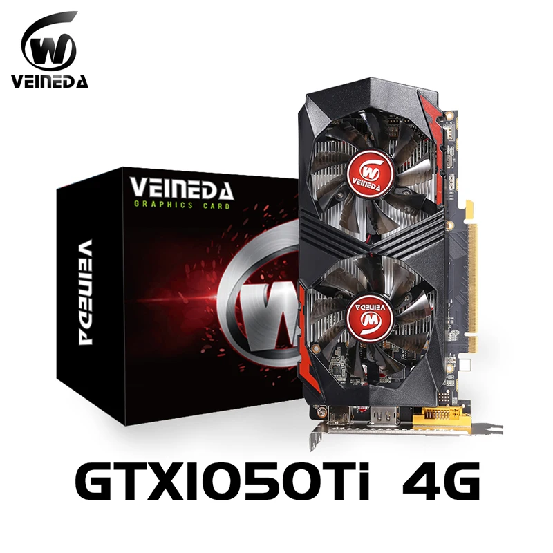 

VEINEDA GTX 1050TI 4G Original Graphics Cards128Bit GDDR5 GTX 960 4gb 1050ti 4gb gtx750ti 4gVideo card for NVIDIA Geforce games