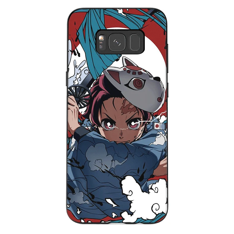 Чехол для телефона для samsung Galaxy A70 A60 A50 A40 A30 A20 A10 A10s A20s A30s A40s A50s A3 A5 A6 A7 A8 A9 крышка Kimetsu без Yaiba