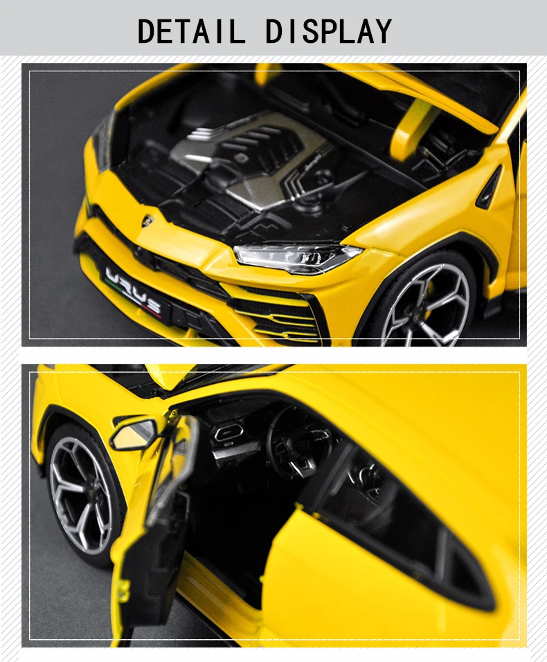 Bburago 1:18 Lamborghini URUS Bison автомобиль сплав модель автомобиля моделирование автомобиля украшение коллекция Подарочная игрушка Литье под давлением модель игрушка для мальчиков