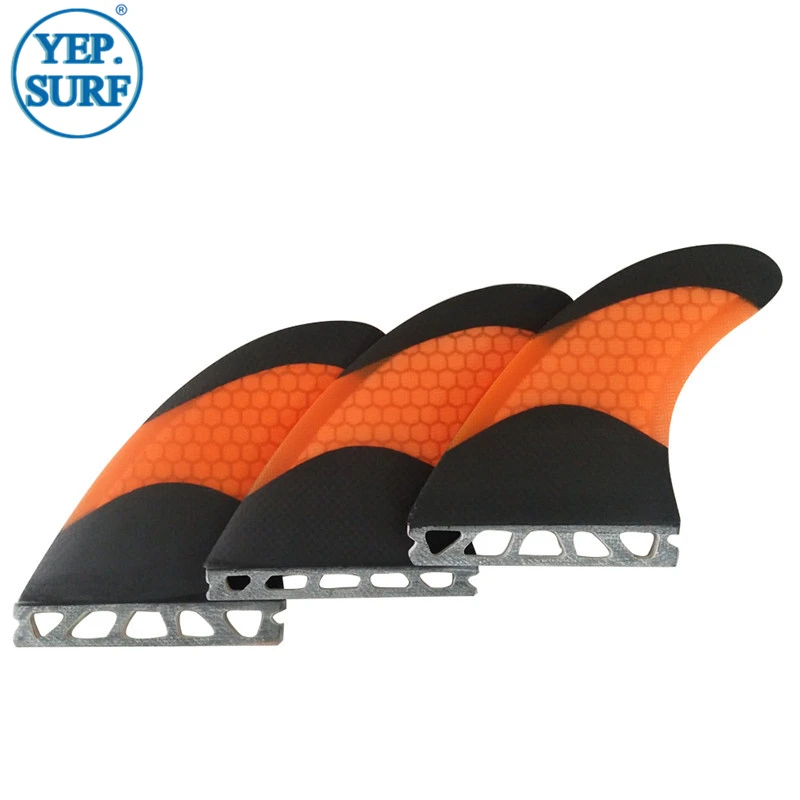 Quillas серфинговые однослойные плавники M из углеродного волокна с сотовыми