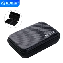 ORICO – Sac de protection noir pour disque dur externe HDD et écouteur, étui portable pour appareil de 2,5 pouces