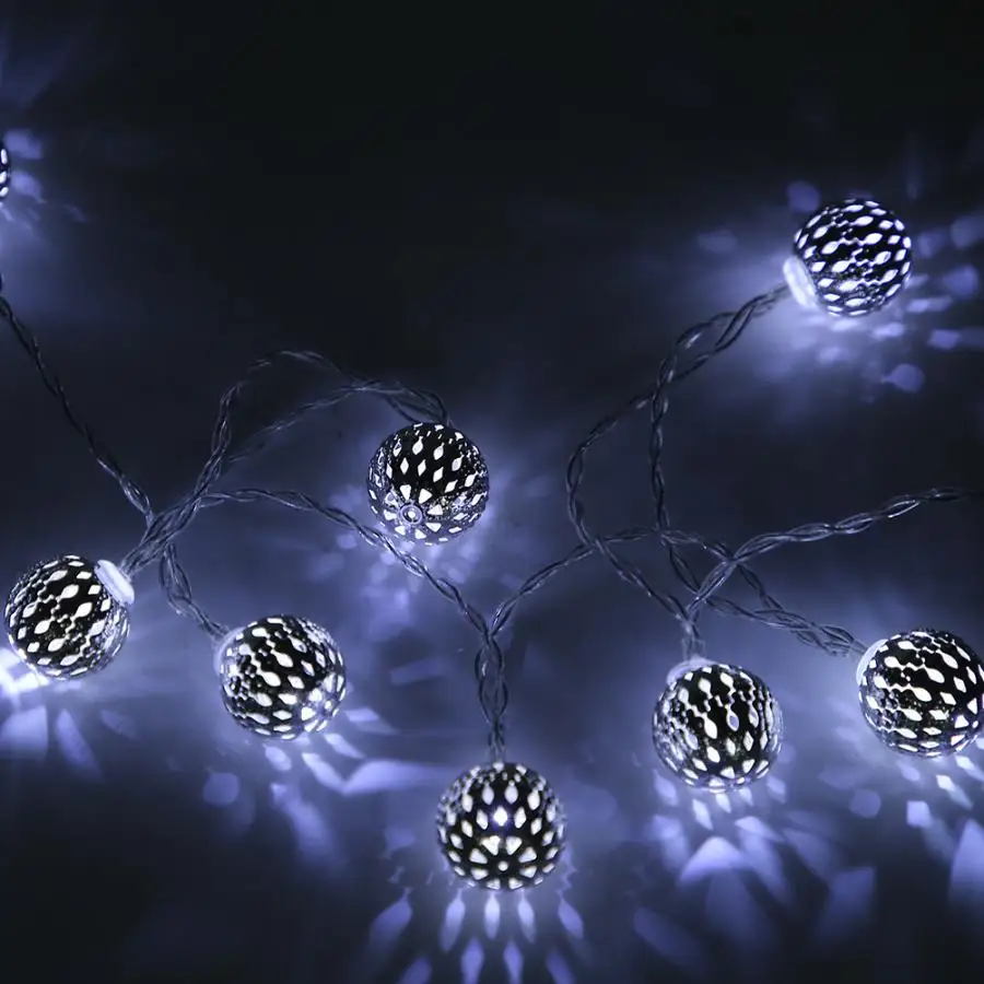 Светодиодный энергосберегающий теплый светильник 2 5 м 20 для сада спальни лужайки