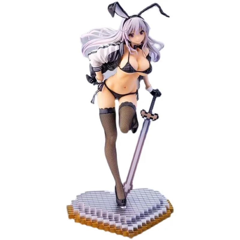 

New 28cm Anime Figure Skytube Zimakupiza by Saitom Sexy Bunny Girl PVC Action Figure Toys Collection Model Doll Gift