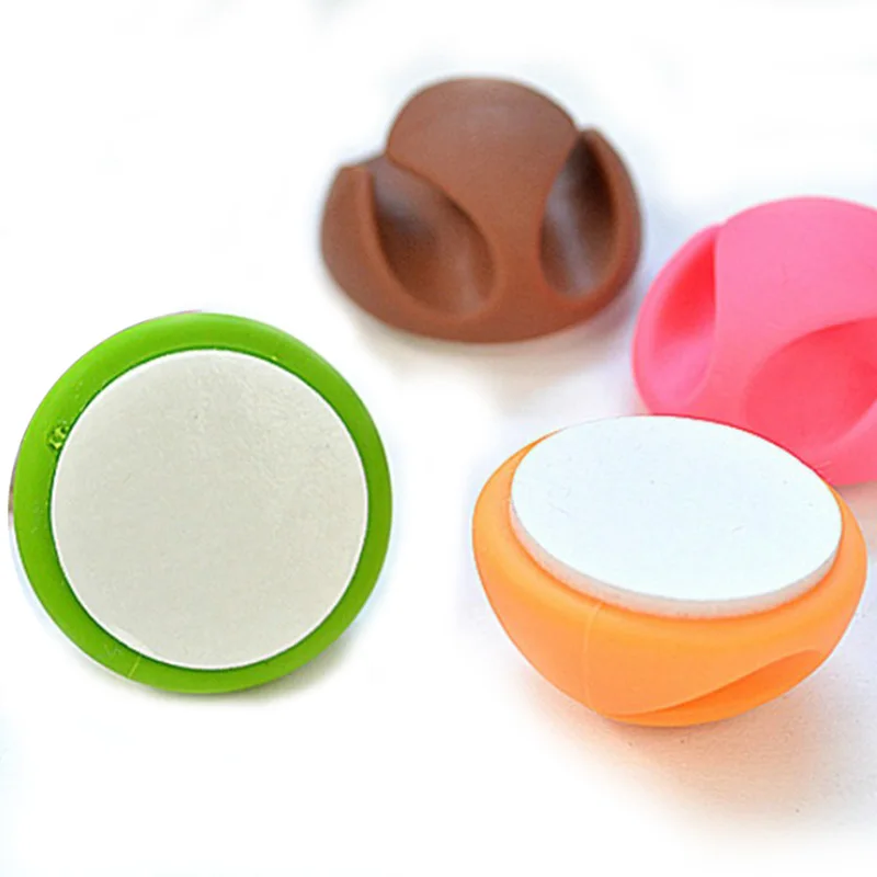 10 шт. Кабельный Организатор Держатель аккуратные Управление зажимы Мышь