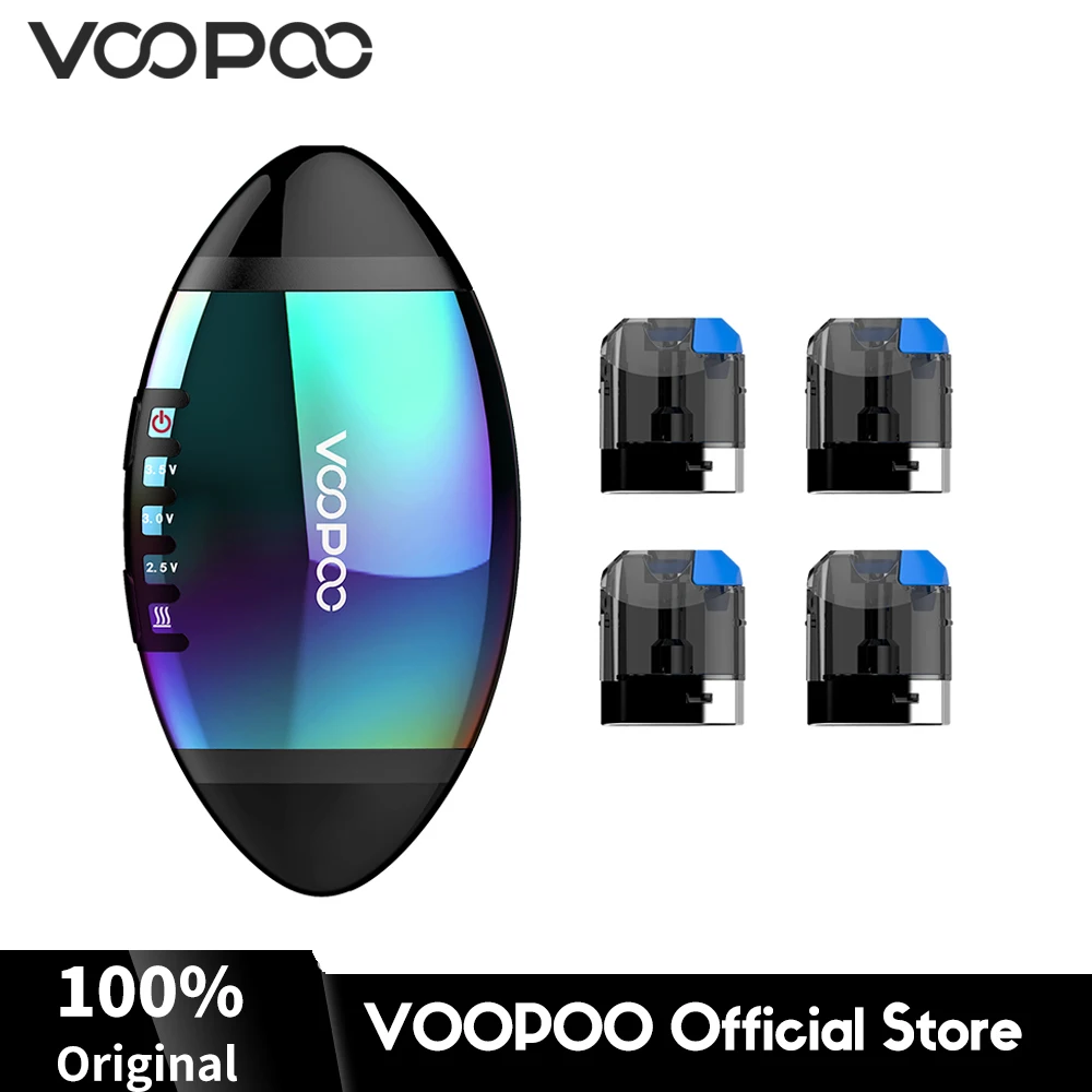 Оригинальный набор VOOPOO VFL Pod аккумулятор 650 мАч 0 8 мл многоразовые картриджи 1 2 Ом