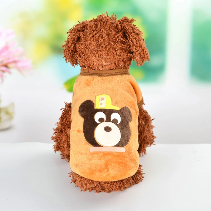 Одежда для собак жилет маленьких домашних животных кошек и мягкая одежда щенков