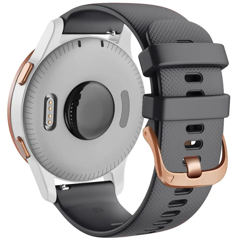 Ремешок силиконовый для смарт часов garmin Vivomove 3S/4S/HR/3t|Смарт-аксессуары| |