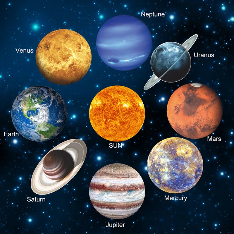 

30cm/12in Luminous Moon 3D Night Lights Wall Sticker for kids room living room bedroom decoration home decals Wall lighting lamp