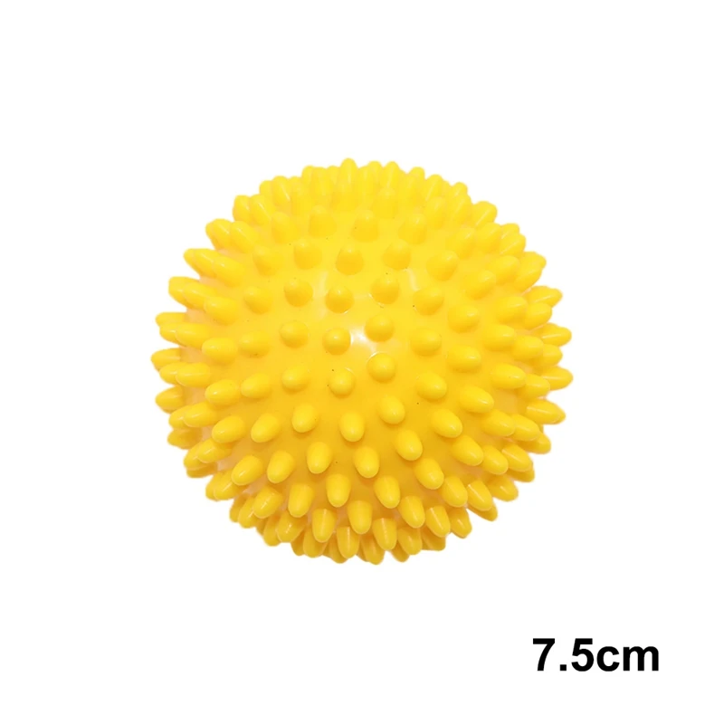 

Home Fitness Massage Ball Hand Foot PVC Massage Ball Portable Spiky Balls Soles Hedgehog Sensory Yoga Training Equipment S