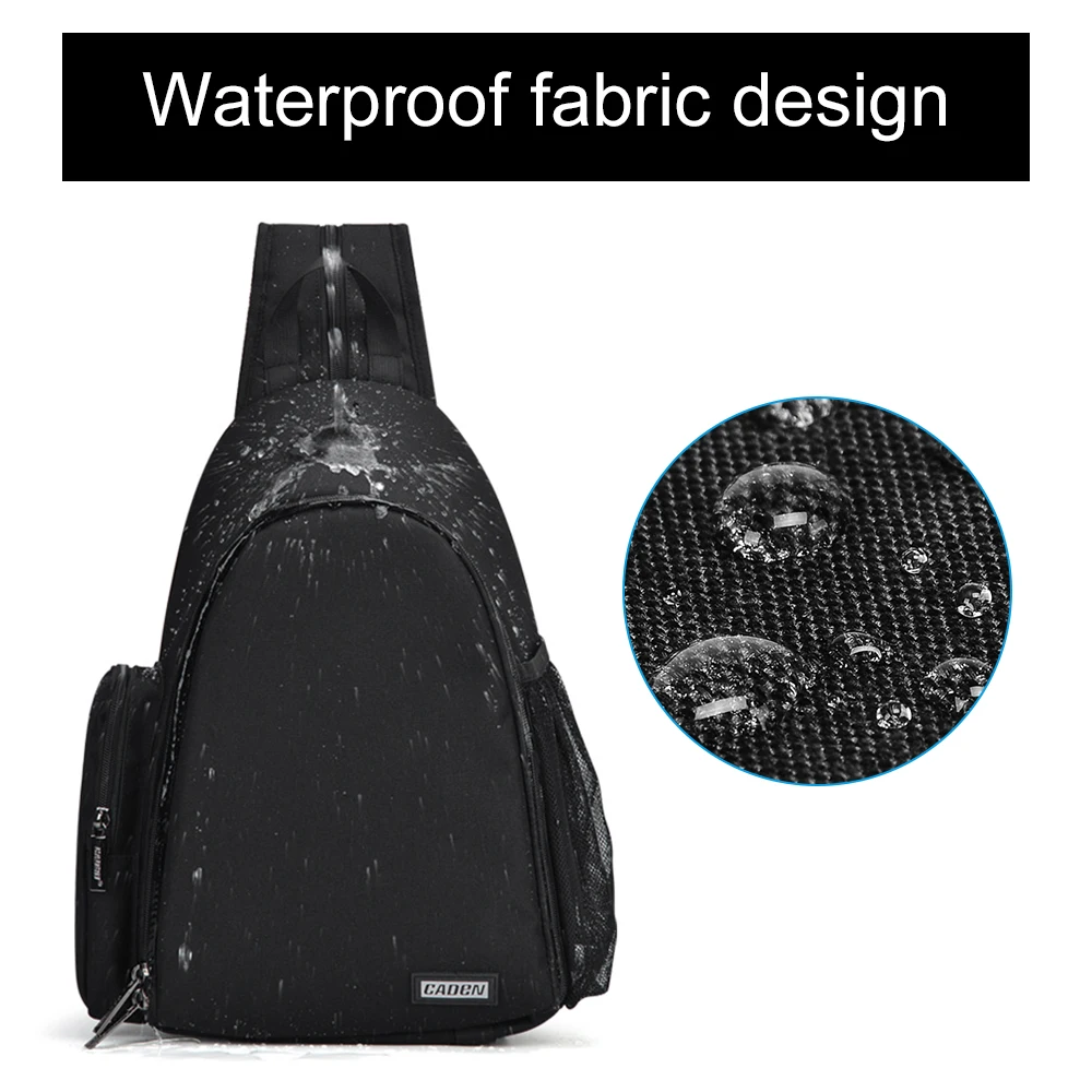 

Camera Bag Shoulder Sling Bag Backpacks Waterproof Nylon Shockproof Scratch Resistant DSLR Men Women for Canon Nikon Sony