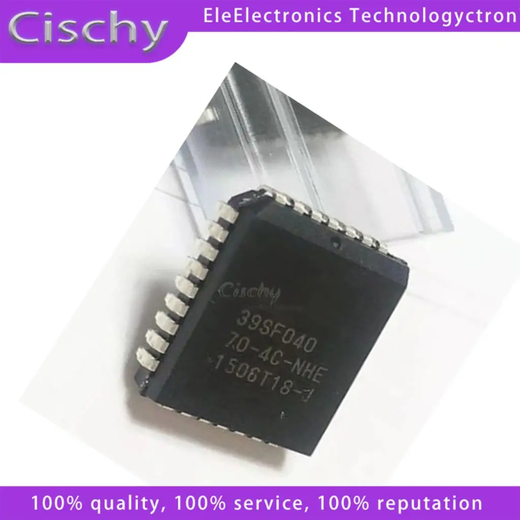 

5 шт./лот SST39SF040-70-4I-NHE SST39SF040-70-4C-NH SST39SF040-70-4I SST39SF040 PLCC-32 в наличии на складе