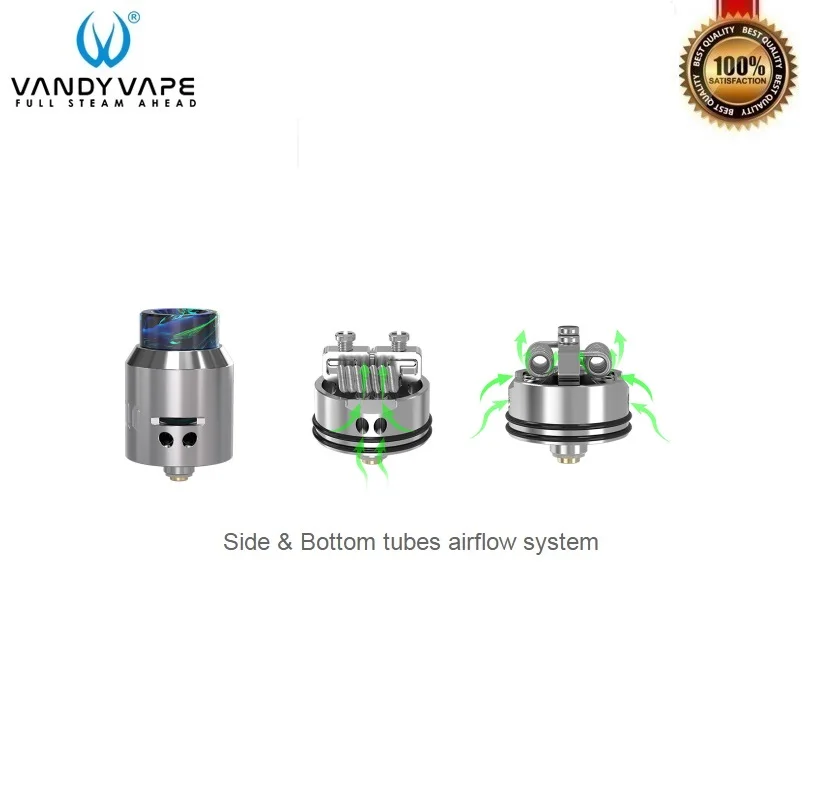 Оригинальный vandy Vape Iconic RDA Танк VandyVape электронная сигарета Восстановленный
