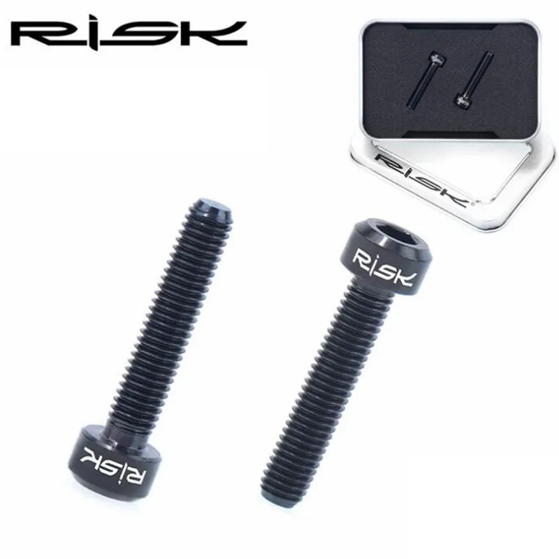Risk Titanium велосипедные фиксированные винты M5 * 25 мм MTB гидравлические тормозные