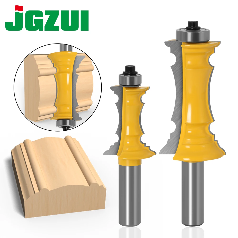 Формовка для выдвижных дверей и ящиков 2 бита хвостовик 1/2 дюйма 12 мм нож