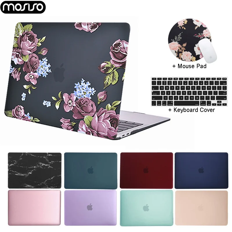 MOSISO Жесткий Чехол для ноутбука Macbook Air 13 Retina Pro 15 Touch Bar A1706 A1989 A2159 A1708 чехол 2019 Mac