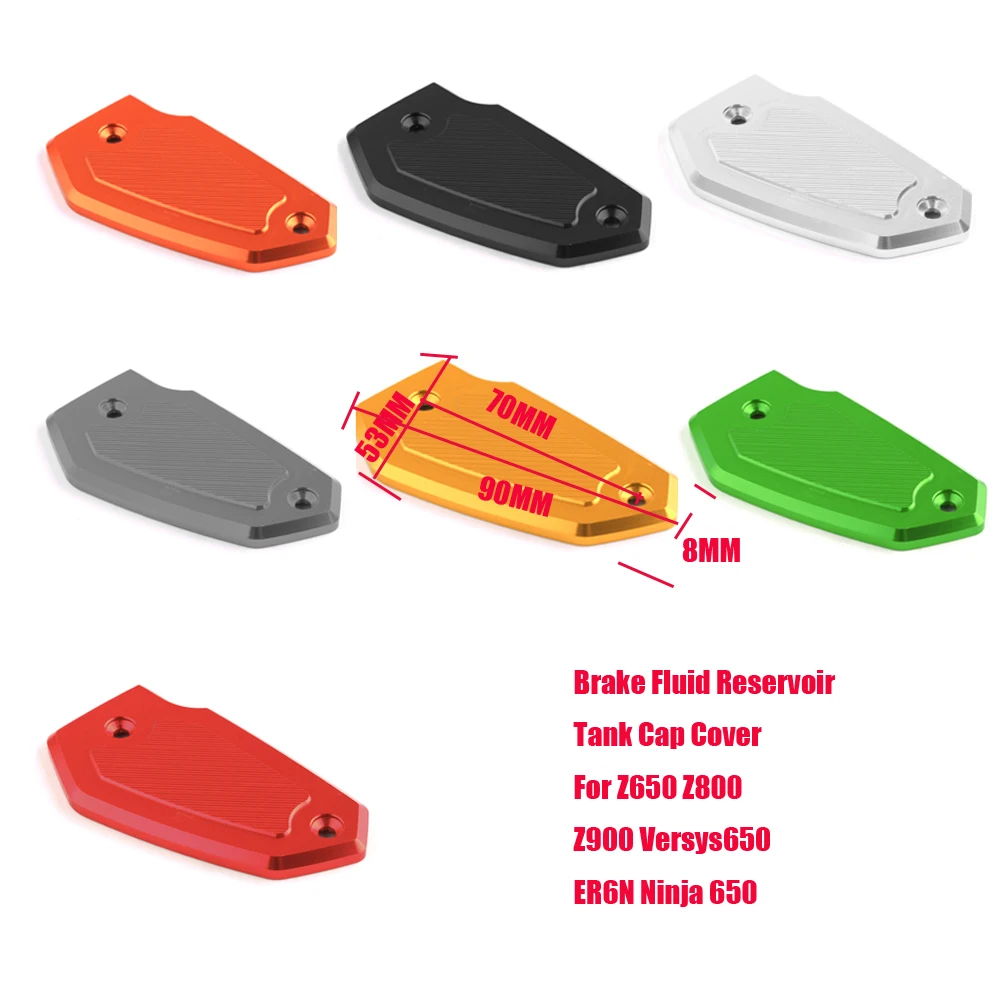 Алюминиевая Передняя Крышка Резервуара тормозной жидкости SMOK для мотоцикла с