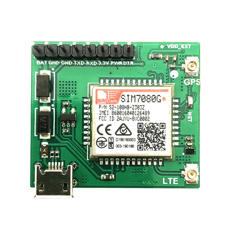 Лидер продаж! Макетная плата SIMCOM SIM7080G с интерфейсом USB многодиапазонный CAT-M и
