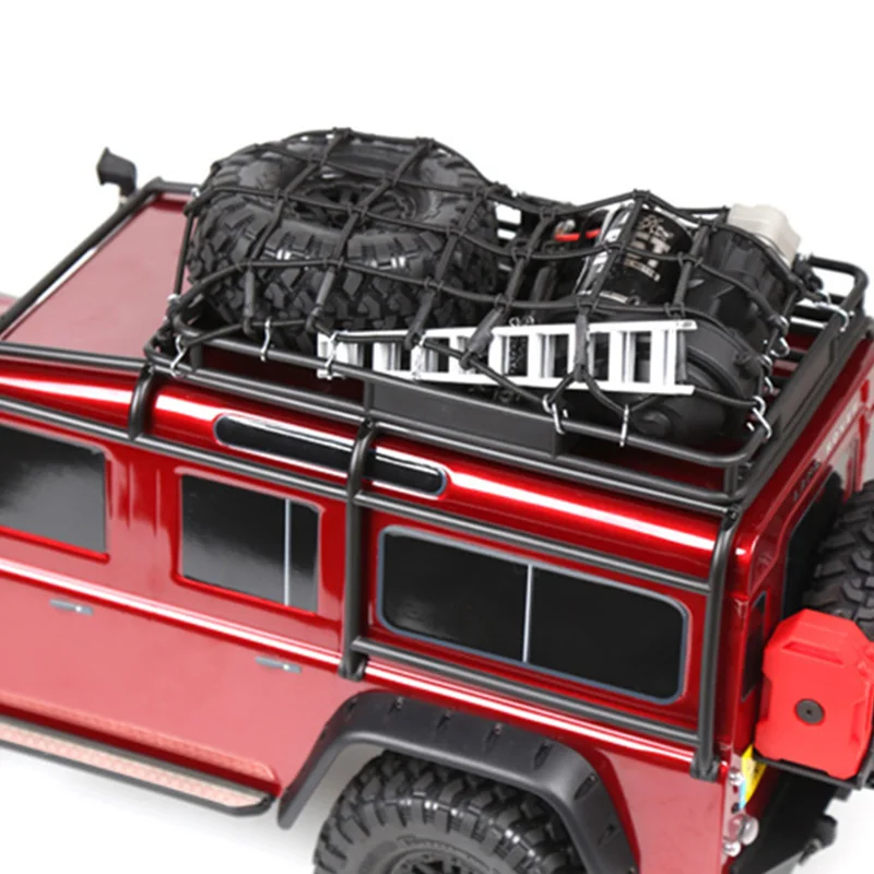 

Nylon Rope Luggage Rack Net for 1/10 RC Crawler Car TRX4 Defender Bronco RC4WD D90 D110 Axial Scx10 90046