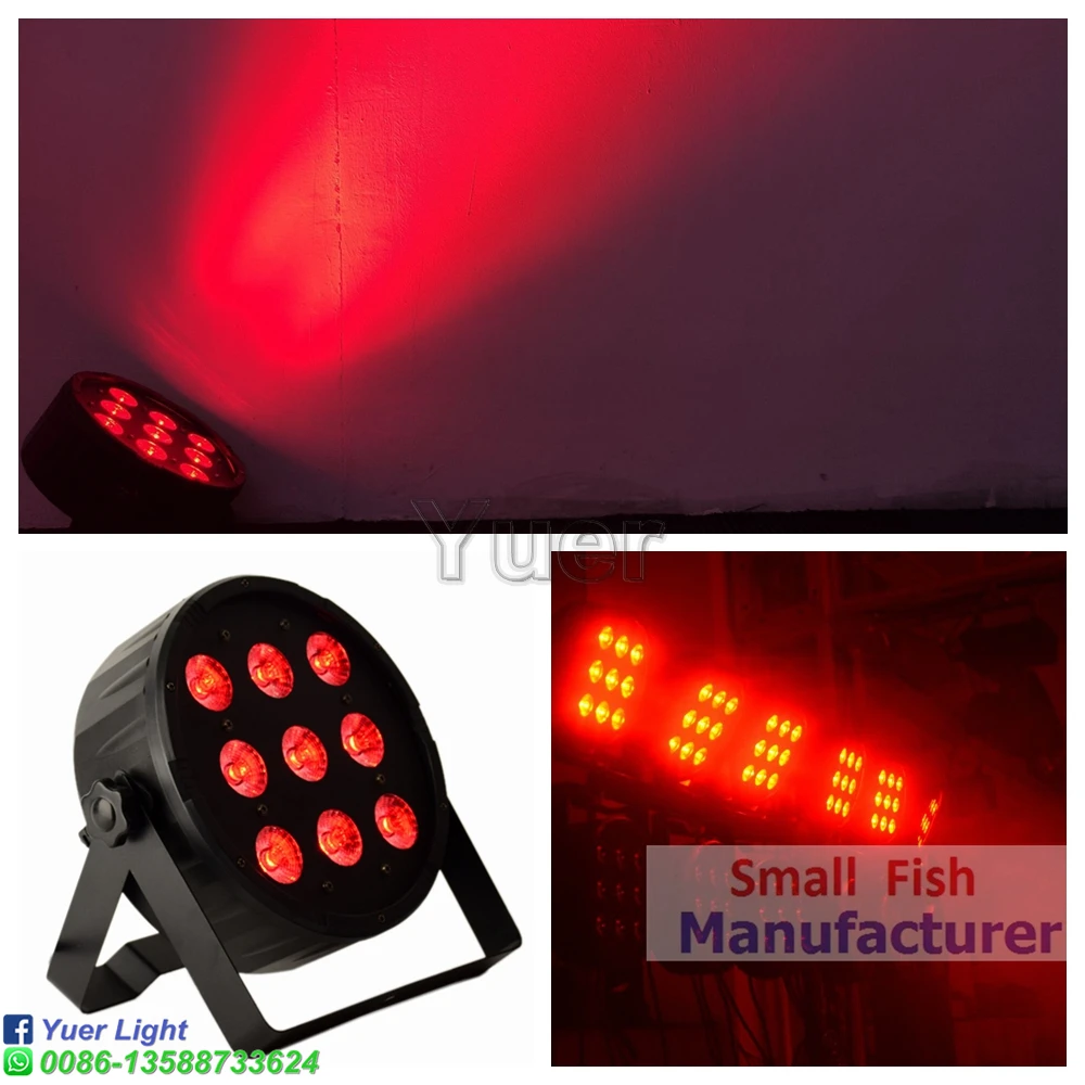 Горячая Распродажа 9X10W 4in1 RGBW Светодиодная лампа для сценических эффектов