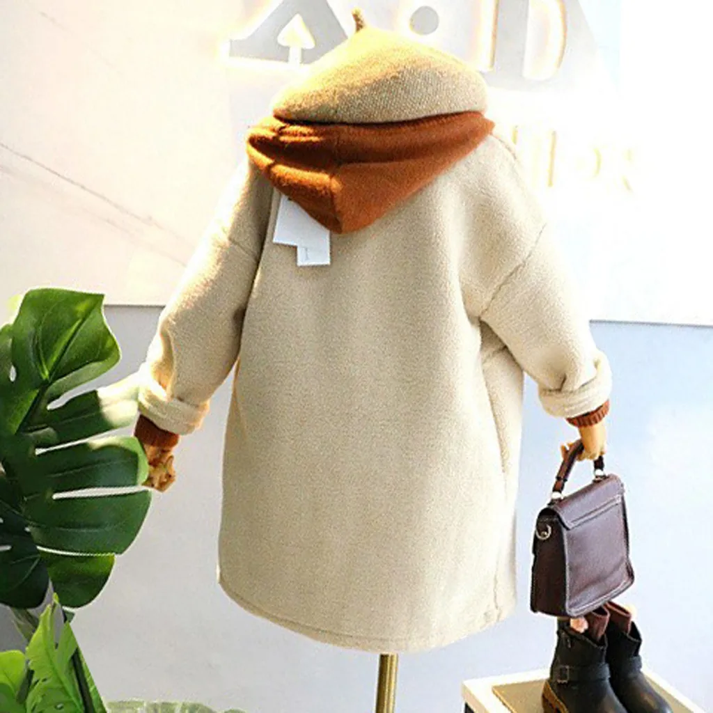 Зимняя куртка для маленьких девочек теплое пальто плотная верхняя одежда