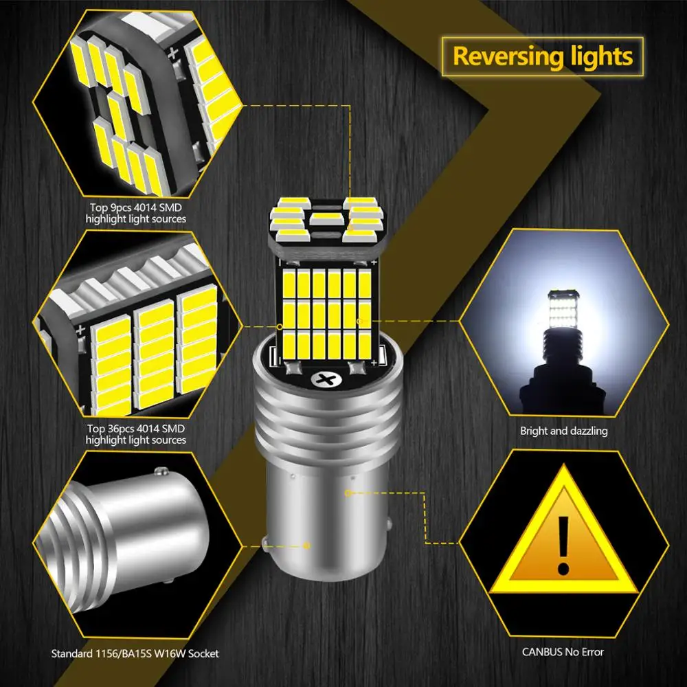 Автомобильные светодиодные лампы AILEO поворотного сигнала стоп-сигнал заднего