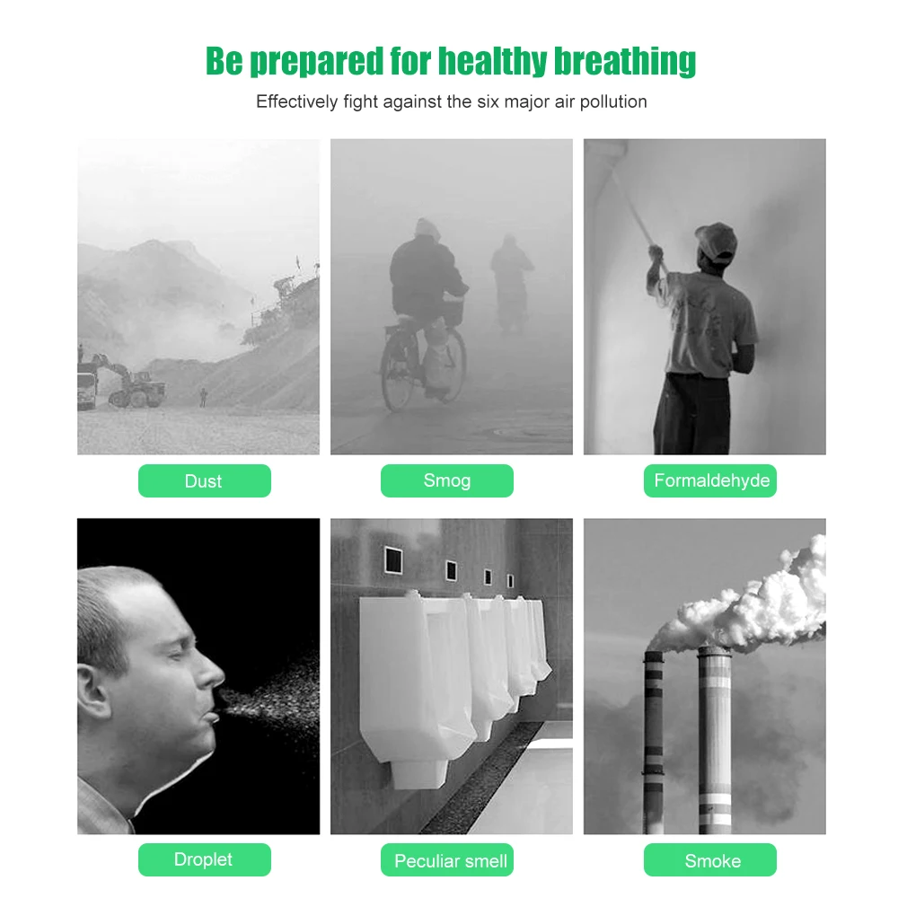 

Fashion Plain printing Cotton PM2.5 Mouth Mask Anti-Dust Anti-pollution Mask Activated Carbon Filter Respirator Mouth-muffle