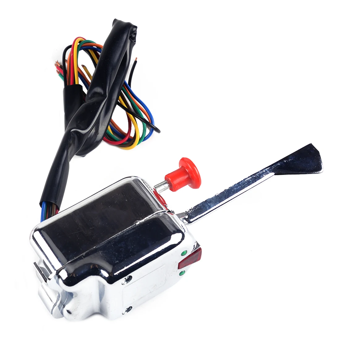 DWCX Universal 12V Chrome Car Hot Rod Street Turn Signal Switch with Flasher HL-101 Fit for Ford Buick GM | Автомобили и