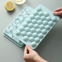 1pc colorful round rhombus ice mould ice cube tray cube maker pp plastic mold forms food grade mold kitchen gadgets