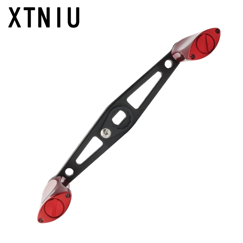 XTNIU 8*5 мм Размер отверстия Рыболовная катушка ручка из алюминиевого сплава черная для baitcasing