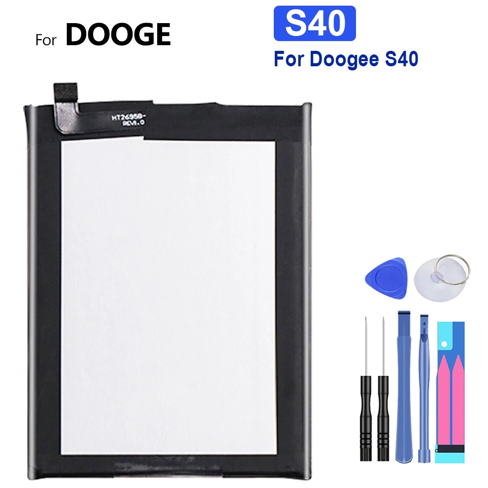 Фотоаккумулятор 4650 мАч для DOOGEE S40 S 40 | Мобильные телефоны и аксессуары