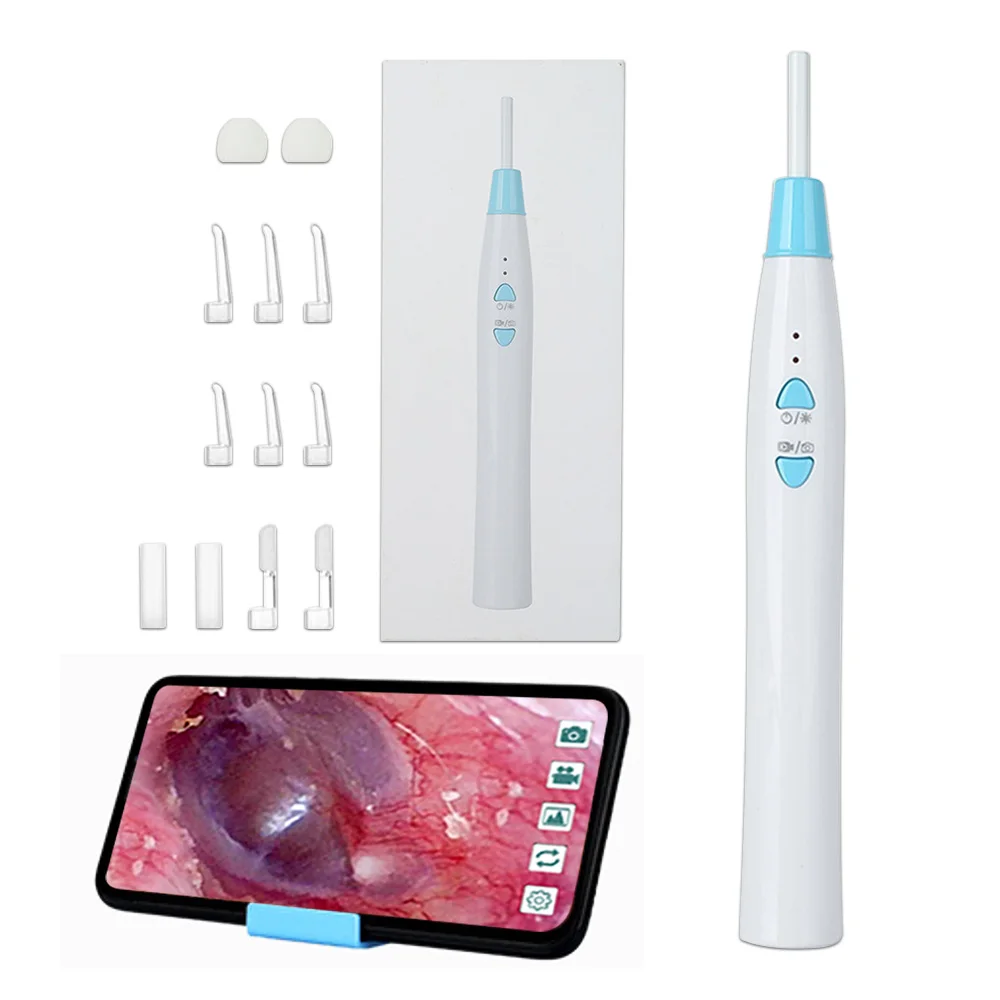 

WiFi 3.9mm Ear Cleaner Wax Removal Tool Ear Cleaning Camera Otoscope Wireless LED Light Oral Inspection Ear Picker Droshipping