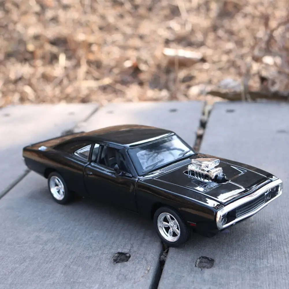1:32 Dodge Charger литая под давлением металлическая модель автомобиля звук и светильник