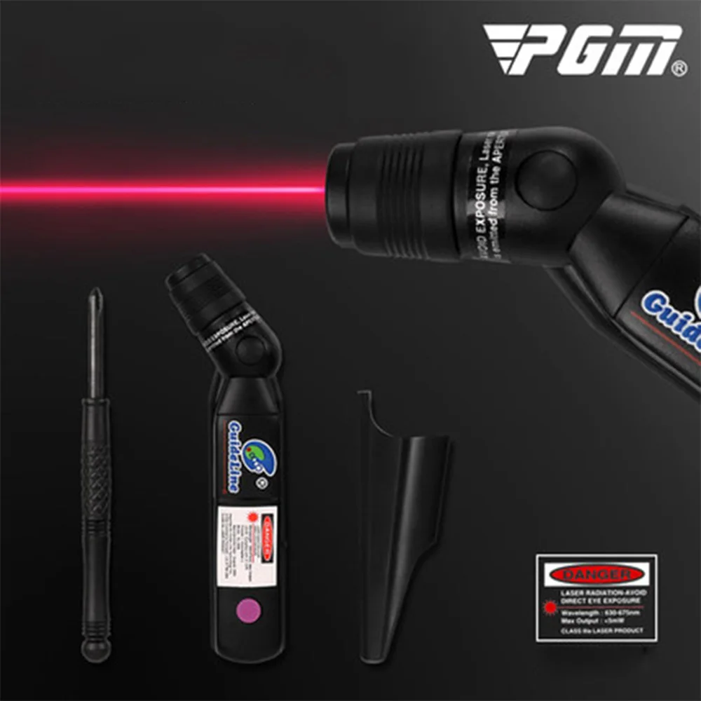

PGM Practice Aid Aim Line Corrector Improve Practice Aid Tool Exercise for Beginners Golf Putter Laser Sight Training Golf