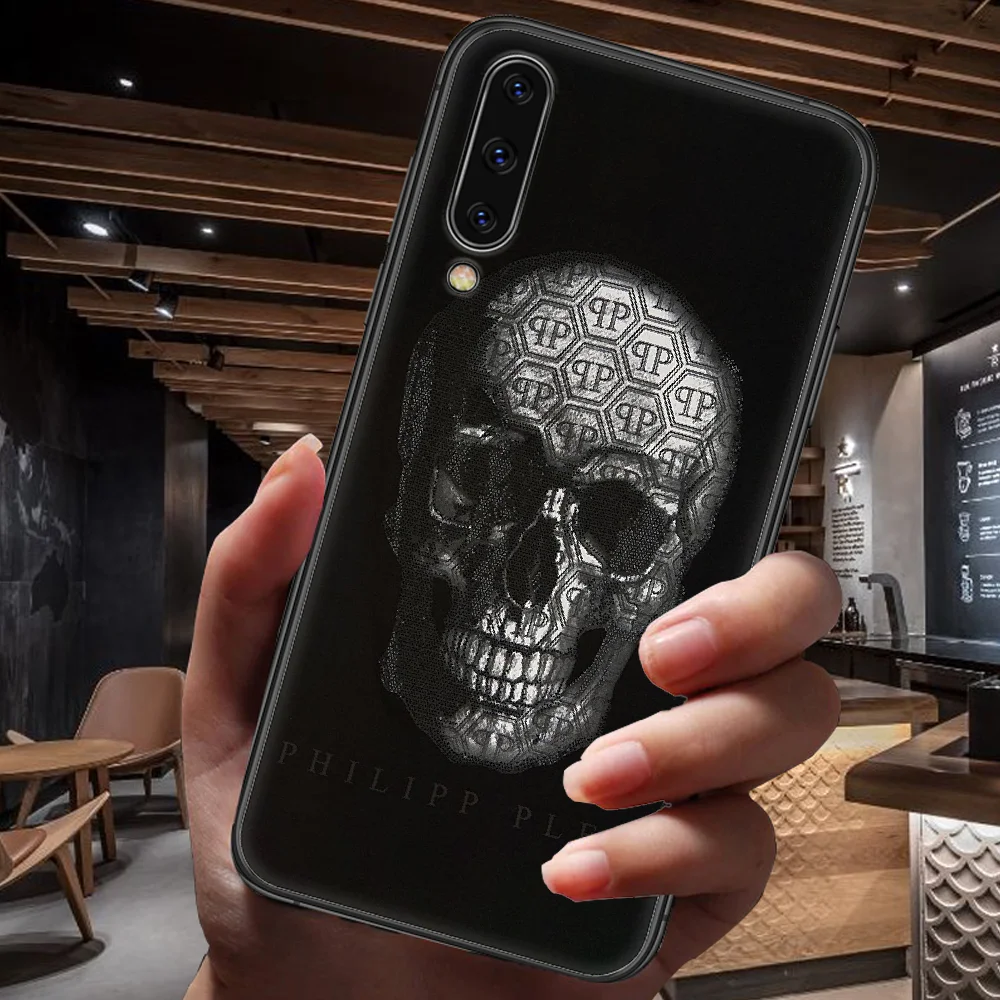 

luxury Brand qp Phone Case For Samsung Galaxy A 3 5 7 8 10 20 20E 21S 30 30S 40 50 51 70 71 black Etui Tpu Back Luxury