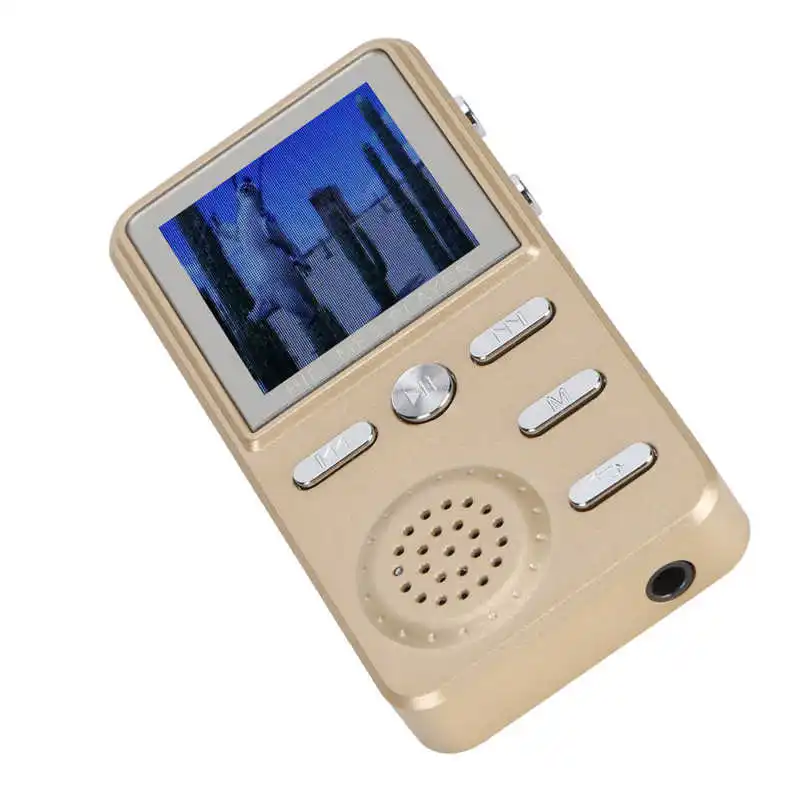 

audifono earphone Multifunction Metal 8GB MP3/MP4 Lossless HIFI Portable Media Player FM Clock Recorder earbud auriculares