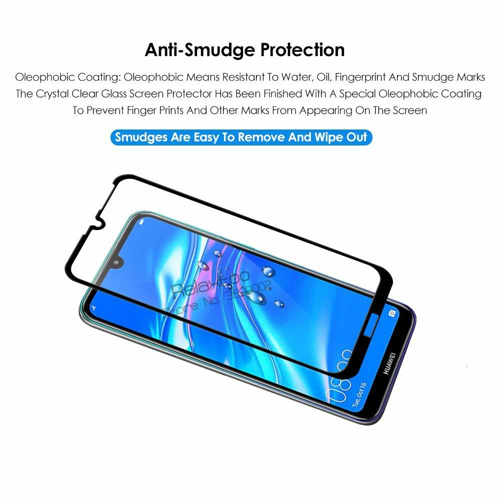 Защитное стекло для huawei y7 2019 защитная пленка на экран Hauwei Huawey pro y 7 7y y72019 y7pro