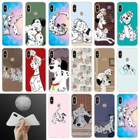 soft case for xiaomi redmi note 11 10 9 8 7 4g pro max 10s 9s 8t 9t 4g 5g cover bag dalmatian cartoon