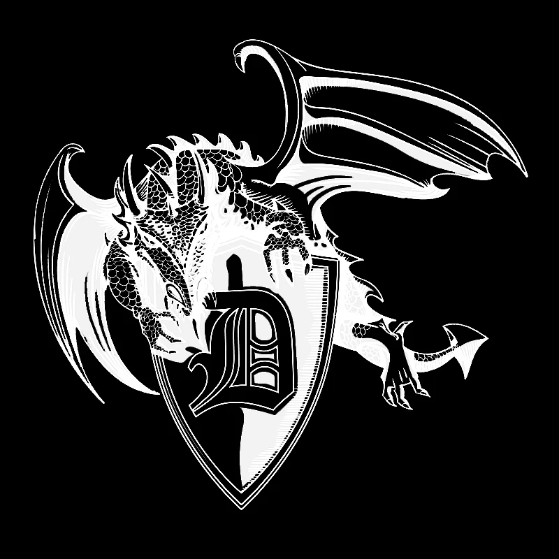 Внешние аксессуары JuYouHui переводная картинка личность мощный летающий дракон