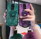 Чехол для телефона Xiaomi Redmi Note 9S 9 8T 8 7 6 5 4 Pro 9A 9C 8A 7A, блестящий чехол из мраморной золотой фольги для Xiaomi Mi A2 A3 9 10 T Lite