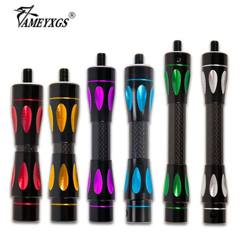 

1pc Archery 4/5/6inch Stabilizer Rod Extender Bar Compound Bow Shooting Balance Bar Shock Absorber Outdoor Hunting Accessories