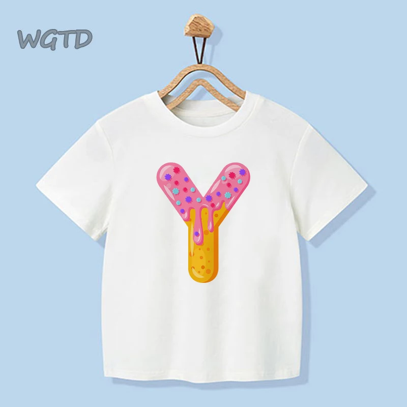 

Baby Boy's Girls T-shirt Children Tshirt Kids Dropshipping Tops Baby Girls Casual Cartoon O Neck T Shirts Summer Fashion Tees
