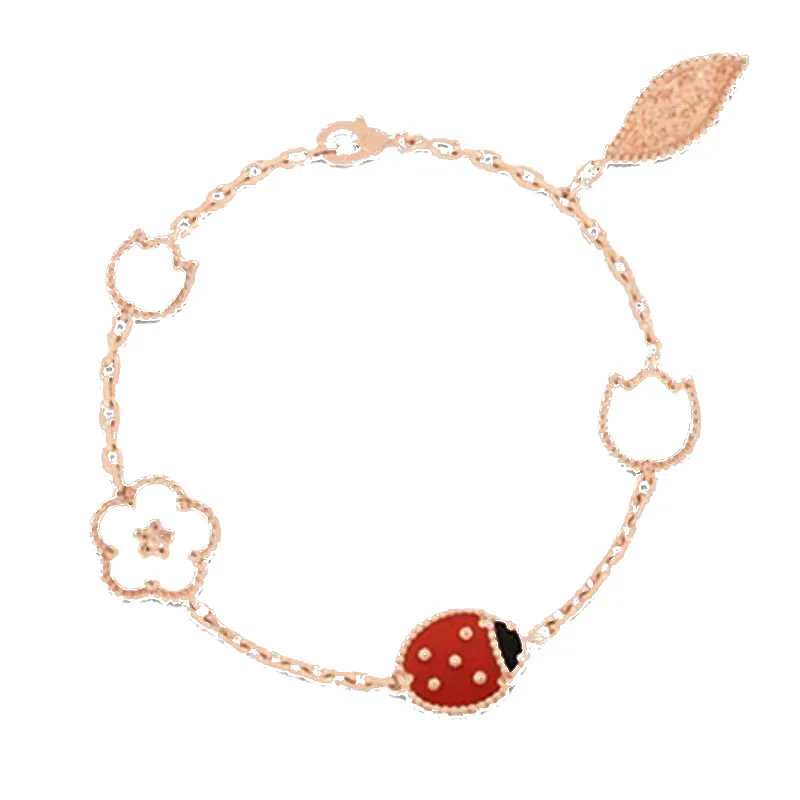 

S925 sterling silver bracelet ladies fashion jewelry new year gift