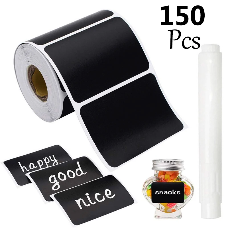 Наклейки для классной доски со съемной водостойкой 150 шт./рулон | Канцтовары офиса