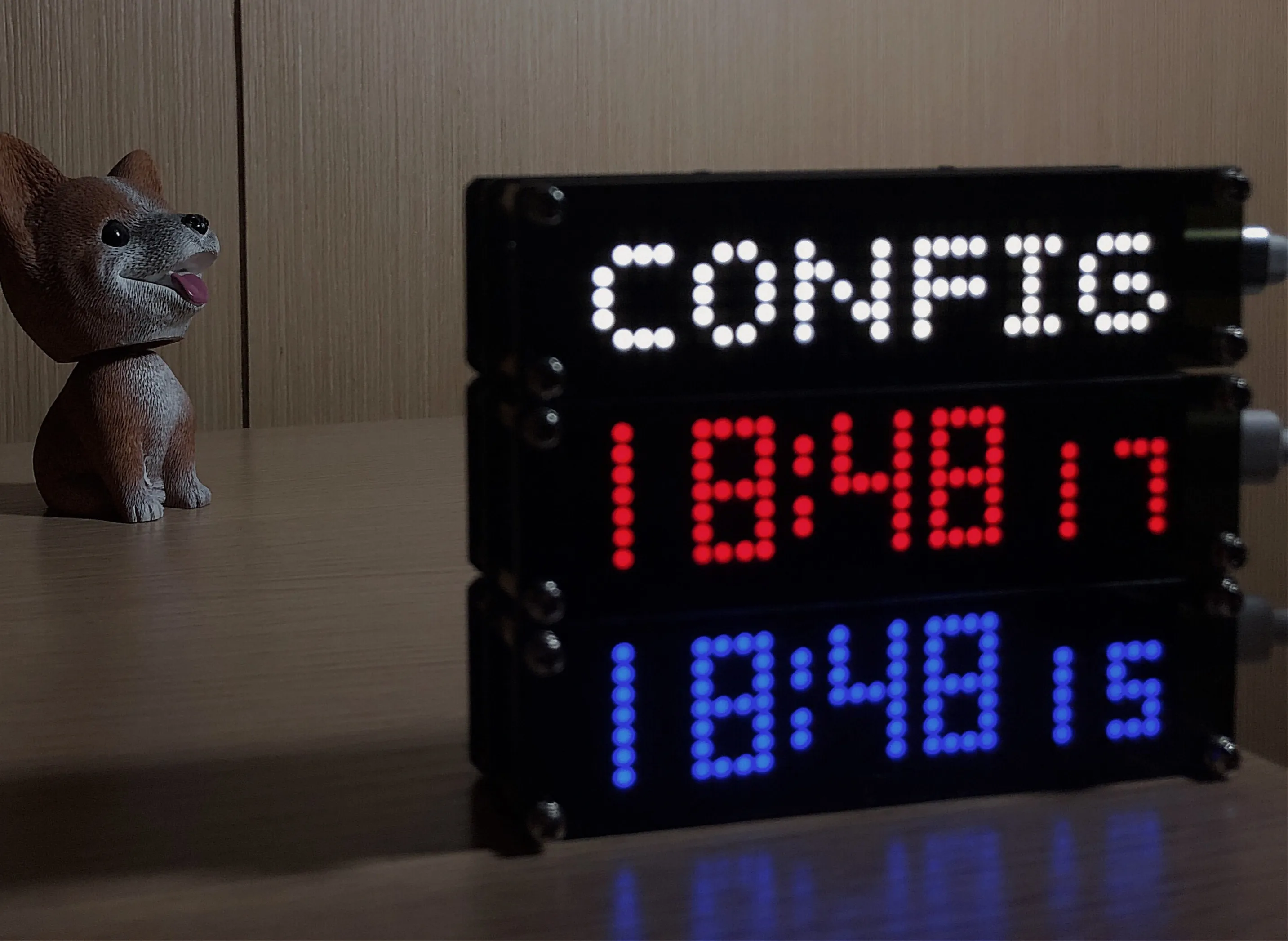 

Pixel Clock V4.3 Wi-Fi Time Calibration Smart Sensor Ambient Light