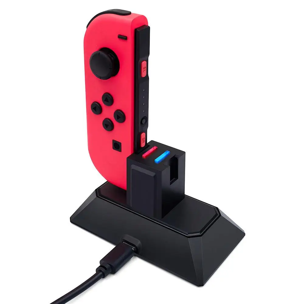 Зарядная док-станция 2 в 1 для Nintendo Switch универсальная зарядная контроллеров NS Joy-Con